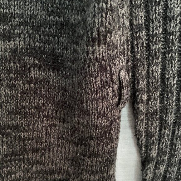 Warehouse One Cardigan Sweater Button Up Gray Heather Sz XL Soft and Stretchy - Picture 6 of 8